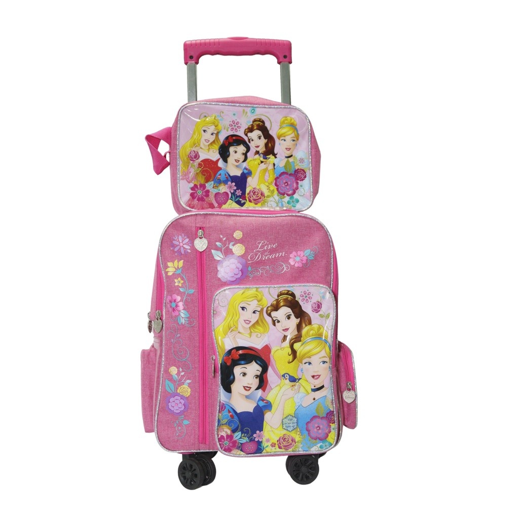 Disney Princess 16in Pink Trolley Bag Set | Lazada PH